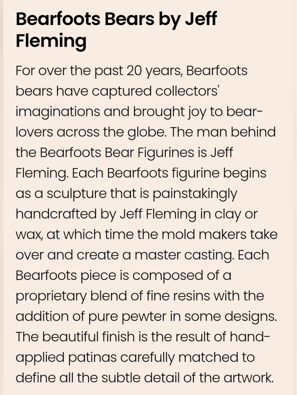 Bearfoots Bears By Jeff Fleming Cookie - Picture 10 of 11